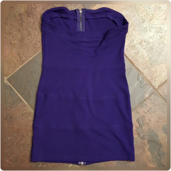 Strapless dress - Picture 2 of 4